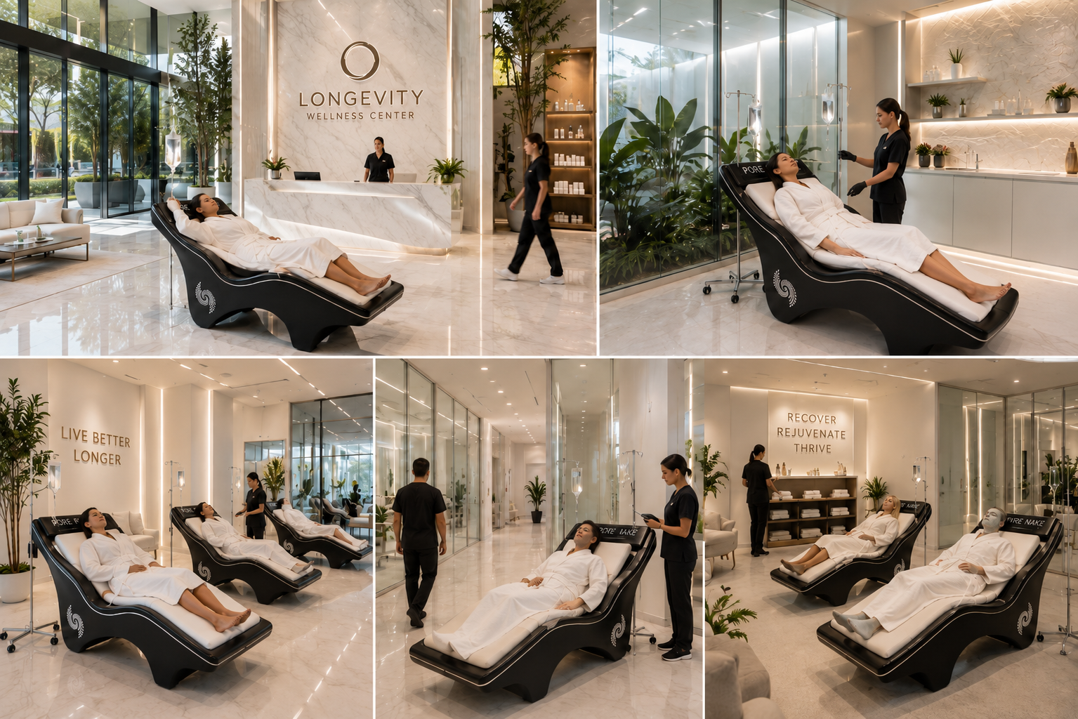 PureWave inside luxury longevity environments